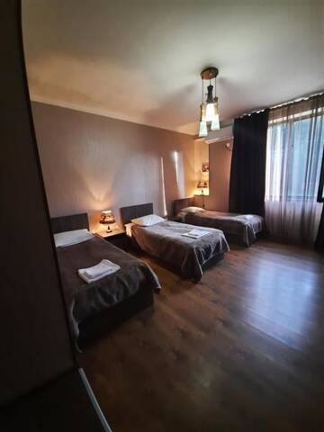 Фото номера Стандартный трехместный номер Отель Hotel Metekhara г. Амбролаури 6