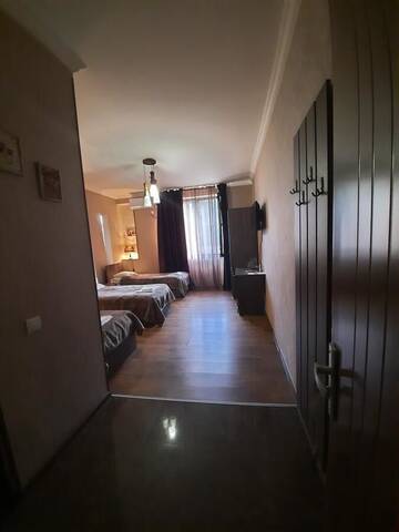 Фото номера Стандартный трехместный номер Отель Hotel Metekhara г. Амбролаури 5